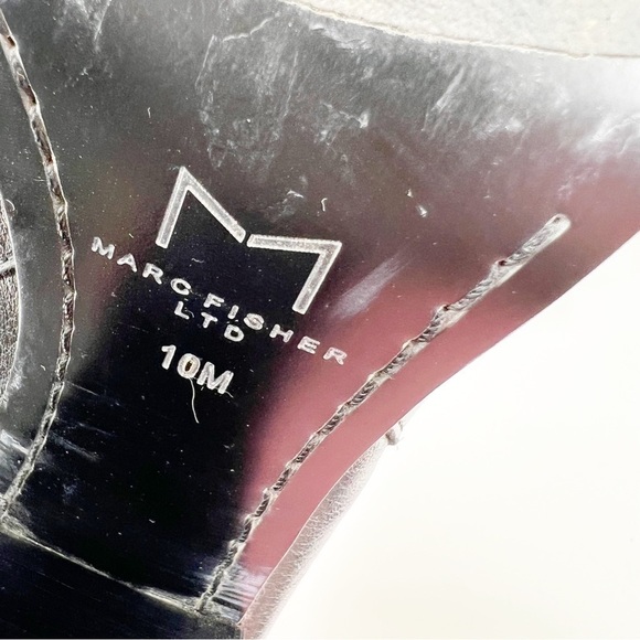 ✅ MARC FISHER BLACK ALVA POINTY TOE BOOTIE SIZE 10 - Picture 8 of 8